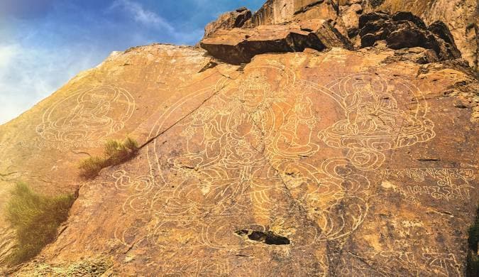 Город кочевников и Тамгалы-тас